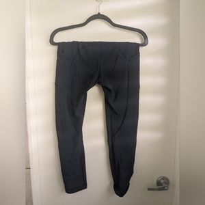 Lululemon All The Right Places 23" Leggings Size 6 Navy